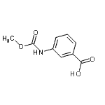 CAS 登录号：209551-66-6， 3-[(甲氧羰基)氨基]苯甲酸
