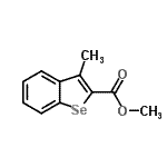 CAS 登录号：20984-13-8， 甲基3-甲基-1-苯并硒吩-2-羧酸酯