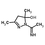 CAS 登录号：210043-27-9， 1-亚氨代乙酰-3,5-二甲基-4,5-二氢-1H-吡唑-5-醇