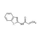 CAS 登录号：210468-22-7， N-(1,3-苯并噻唑-2-基)丙烯酰胺