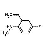 CAS 登录号：210536-19-9， 4-氟-N-甲基-2-乙烯基苯胺