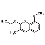 CAS 登录号：210549-49-8， 2-乙氧基-8-甲氧基-3-甲基-2H-苯并吡喃
