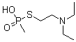 CAS 登录号：21068-51-9， S-(2-二乙基氨基乙基)甲基硫代膦酸氢酯