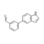 CAS#: 210888-94-1， 3-(1H-Indol-5-Yl)Benzaldehyde