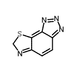 CAS 登录号：211-28-9， 7H-[1,3]噻唑并[5,4-e]苯并三唑
