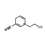 CAS 登录号：211055-52-6， 1-(2-羟基乙基)-1,4-二氢-3-吡啶甲腈