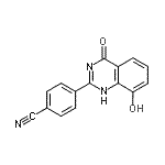 CAS 登录号：211172-79-1， 4-(4,8-二羟基-2-喹唑啉基)苯甲腈