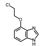 CAS 登录号：212062-44-7， 4-(2-氯乙氧基)-1H-苯并咪唑