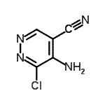 CAS#: 212138-89-1， 5-Amino-6-Chloro-4-Pyridazinecarbonitrile