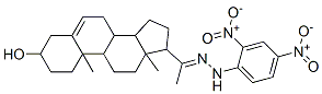 CAS 登录号：2122-98-7， (3b)-3-羟基-孕甾-5-烯-20-酮 (2,4-二硝基苯基)腙