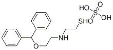 CAS 登录号：21221-01-2， 2-[2-(二苯基甲氧基)乙基]氨基乙硫醇硫酸酯