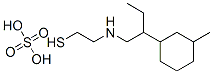 CAS 登录号：21226-94-8， 2-[2-(3-甲基环己基)丁基]氨基乙硫醇硫酸酯
