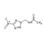 CAS 登录号：212318-60-0， N-[(5-硝基-2H-四唑-2-基)甲基]乙酰胺