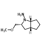 CAS#: 212504-20-6， (2R,3aR,6aR)-2-(Methoxymethyl)Hexahydrocyclopenta[b]Pyrrol-1(2H)-Amine