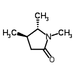 CAS 登录号：212577-92-9， (4R,5S)-1,4,5-三甲基-2-吡咯烷酮