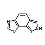 CAS 登录号：21274-68-0， 2H-[1,3]恶唑并[4,5-g]吲唑