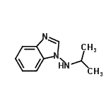 CAS 登录号：213206-24-7， N-异丙基-1H-苯并咪唑-1-胺