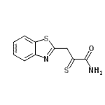 CAS 登录号：21344-54-7， 3-(1,3-苯并噻唑-2-基)-2-硫代丙酰胺