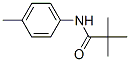 结构式 CAS# 21354-40-5, 2,2-二甲基-N-(4-甲基苯基)丙酰胺