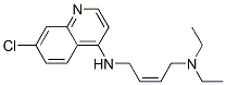 CAS 登录号：21373-57-9， 7-氯-N-[(Z)-4-(二乙基氨基)-2-丁烯基]-4-喹啉胺