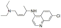 CAS 登录号：21373-58-0， 7-氯-N-[(Z)-4-(二乙基氨基)-1-甲基-2-丁烯基]-4-喹啉胺
