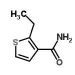 CAS 登录号：214040-90-1， 2-乙基-3-噻吩甲酰胺