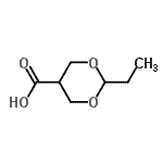 CAS 登录号：214149-78-7， 2-乙基-1,3-二恶烷-5-羧酸