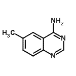 CAS 登录号：21419-47-6， 6-甲基-4-喹唑啉胺