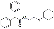 CAS 登录号：21461-63-2， 二苯基乙酸 2-(环己基甲基氨基)乙基酯