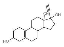 CAS 登录号:21466-08-0, (17R)-19-去甲孕甾-5(10)-烯-20-炔-3alpha,17-二醇