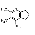 CAS 登录号：214699-73-7， 2,4-二甲基-6,7-二氢-5H-环戊二烯并[b]吡啶-3-胺