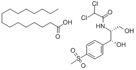 CAS#: 21478-01-3， [R-(R*,R*)]-Hexadecanoic Acid 2-[(Dichloroacetyl)Amino]-3-Hydroxy-3-[4-(Methylsulfonyl)Phenyl]Propyl Ester