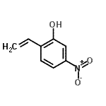 CAS 登录号：214896-18-1， 5-硝基-2-乙烯基苯酚