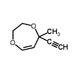 CAS 登录号：214967-70-1， 5-乙炔基-5-甲基-2,3-二氢-1,4-二氧杂卓