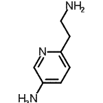 CAS 登录号：215099-43-7， 6-(2-氨基乙基)-3-吡啶胺