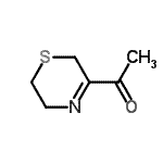 CAS 登录号：215113-77-2， 1-(5,6-二氢-2H-1,4-噻嗪-3-基)乙酮