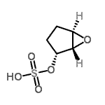 CAS 登录号：215316-74-8， (1S,2R,5R)-6-氧杂双环[3.1.0]己-2-基氢硫酸盐