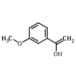 CAS 登录号：215457-55-9， 1-(3-甲氧基苯基)乙烯醇