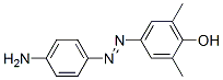 CAS 登录号：21554-20-1， 4-(4-氨基苯基偶氮)-6-甲基邻甲酚
