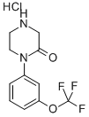 CAS 登录号：215649-79-9， 1-[3-(三氟甲氧基)苯基]-2-哌嗪酮