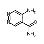 CAS 登录号：21579-40-8， 5-氨基-4-哒嗪甲酰胺