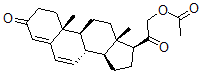 CAS 登录号：21589-90-2， 6-去氢脱氧皮质酮乙酸酯