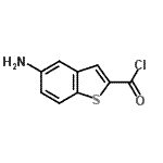 CAS 登录号：215941-03-0， 5-氨基-1-苯并噻吩-2-甲酰氯