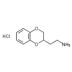 CAS 登录号：2165-35-7， 2-(2,3-二氢-1,4-苯并二氧杂环己-2-基)乙胺盐酸盐(1:1)