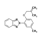 CAS#: 2170-60-7， 2-{5-Methyl-2-[(2-Methyl-2-Propen-1-Yl)Oxy]Phenyl}-2H-Benzotriazole