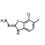 CAS 登录号：218155-19-2， 7-氯-6-氟-2-肼基-1,3-苯并噻唑