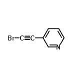 CAS#: 218431-38-0， 3-(Bromoethynyl)Pyridine