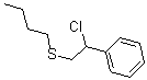 CAS 登录号：21851-41-2， 丁基(beta-氯苯乙基) 硫醚