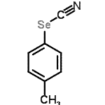 CAS 登录号：21856-93-9， 4-甲基苯基硒氰酸酯
