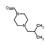 CAS 登录号：21863-67-2， 4-异丁基哌嗪-1-甲醛